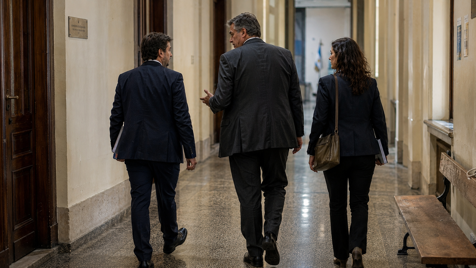Escena institucional vinculada al trabajo penal